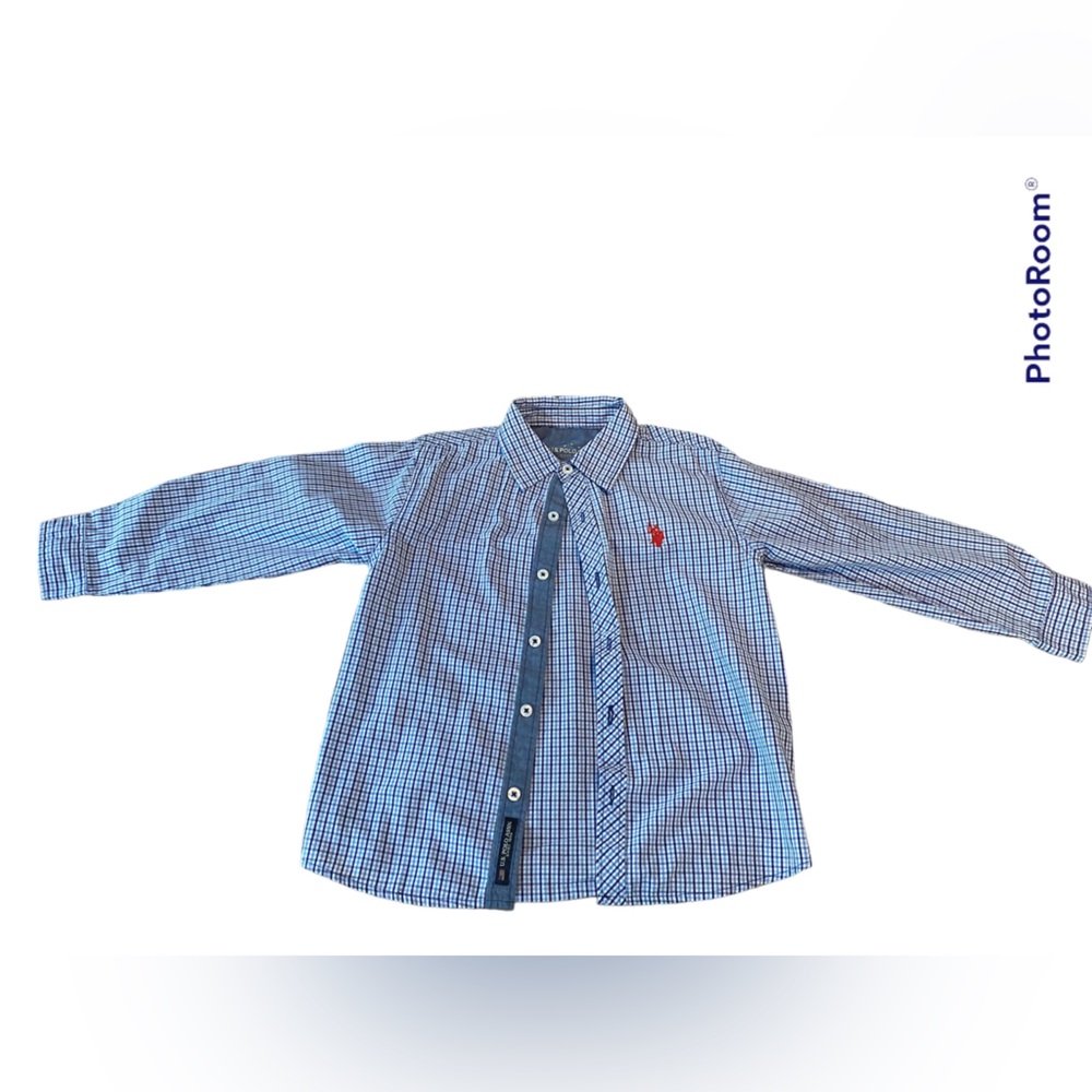 RALPH LAUREN boys button up shirt size 7